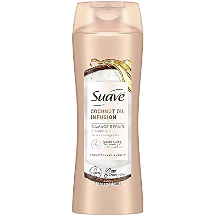 Suave Professionals Damage Repair Shampoo Coconut Oil Infusion 373ml - Image 1